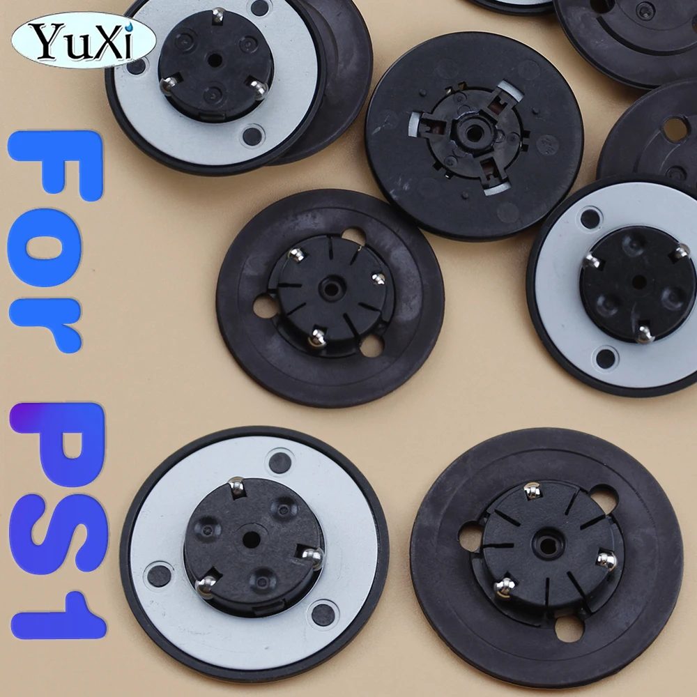 1Pc Spindle Hub Turntable For PS1 Laser Head Motor Cap Lens For PlayStation 1 Host Disc Rack Turntable DVD CD Laser Disc Holder