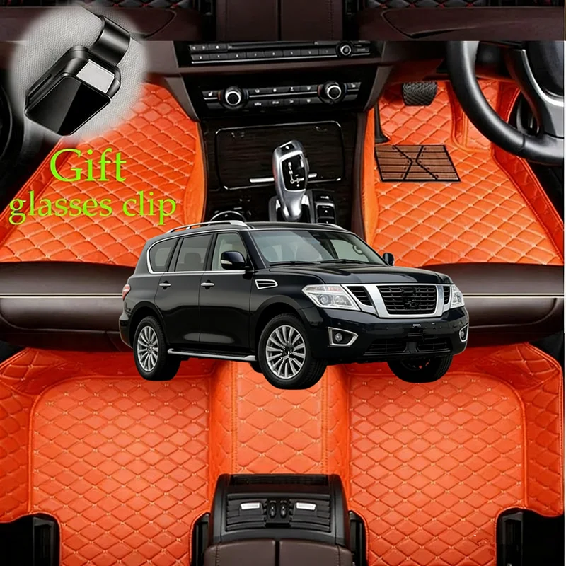 

Custom Fit For Nissan Patrol Armada 5/7-Seats 2010-2026 Car Floor Mats Car Accessories Carpets Covers Left /Right Hand Drive