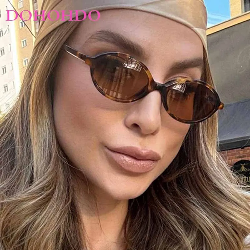 

Fashion Senior Oval Sunglasses Women Men Luxury Brand Designer Trend Vintage Punk Travel Driving Shade Sunglasses UV400 Lentes