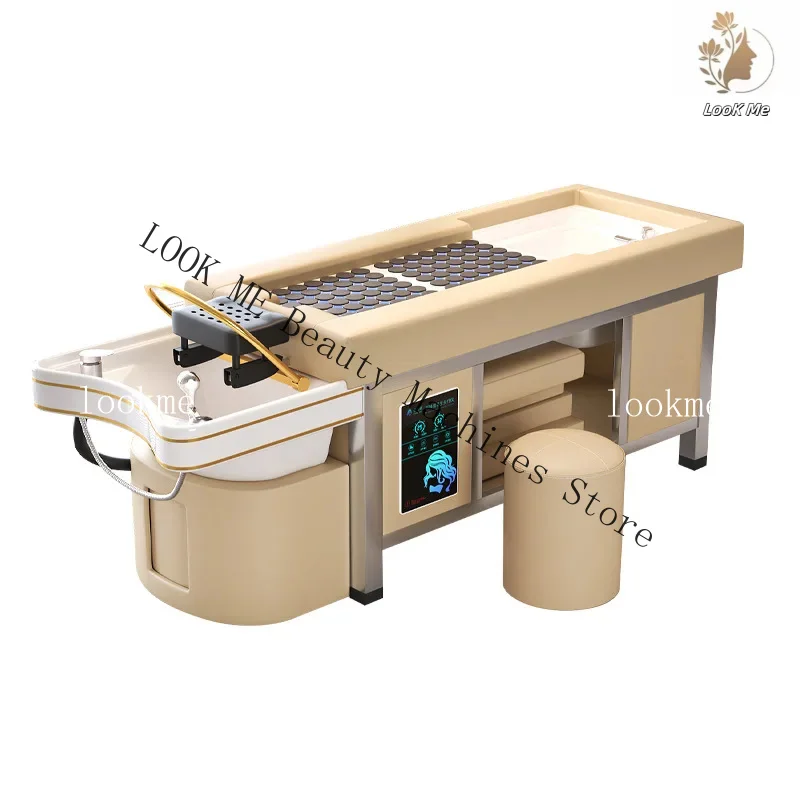 Factory Multifunctional Massage Shampoo Bed Head Spa Moxibustion Foot Bath Shampoo Bed