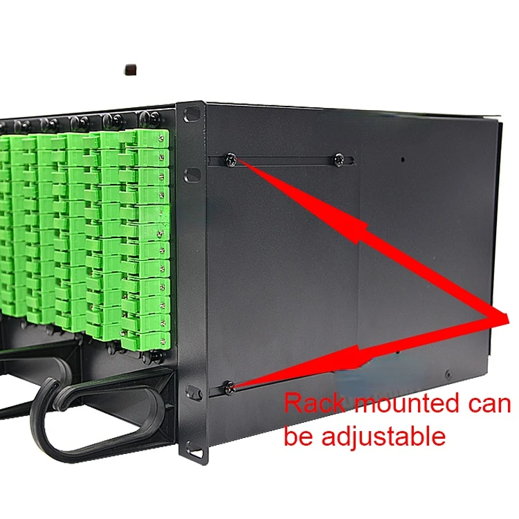 FTTH odf fiber optic adapters Fiber Optic odf 144 core odf 24 core Splicer Optical patch panel fiber for splitter