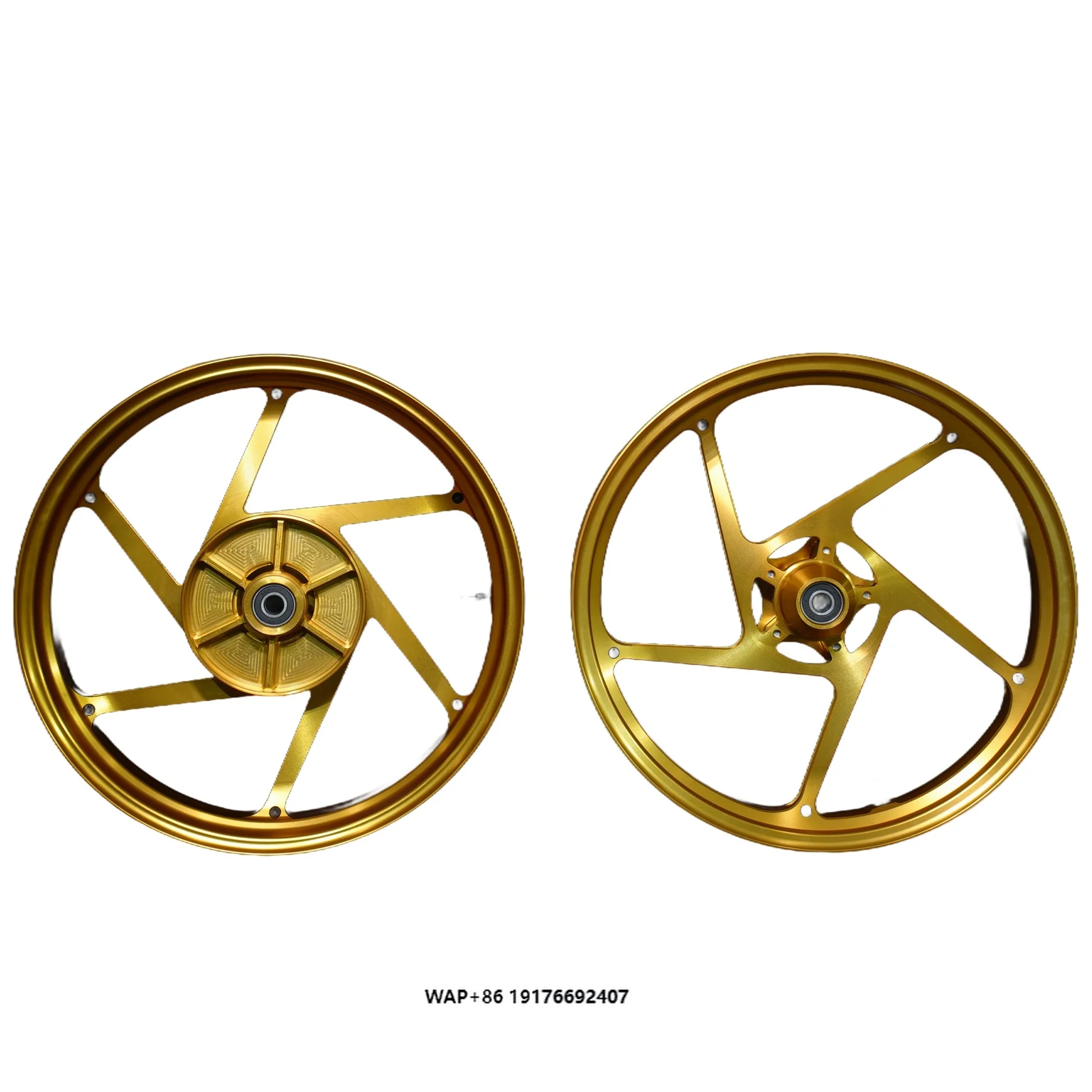 Motorcycle Forged Aluminum Alloy 6082 Wheel Hub High Quality Body System Component for Retrofit/Upgrade 1 Year Warranty