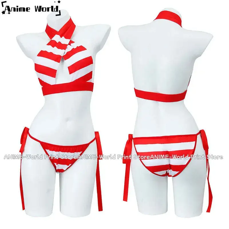 

Fate Grand Order Nero Claudius Caster Swimsuit Bikini Cosplay Costume