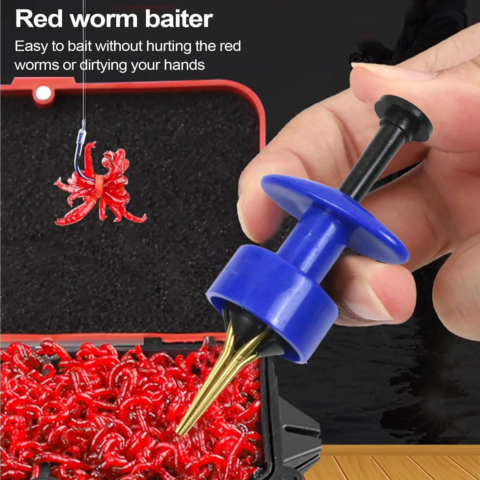 Pellet Bander Tool for Fishing Portable Bait Clip Fishing Accessories Kit Fishing Terminal Tackle Pellet Clip for Outdoor