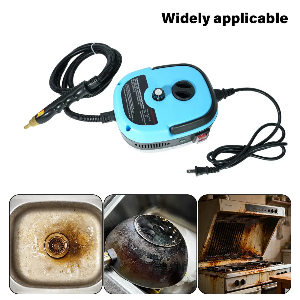 Portable Handheld Steam Cleaner High Temperature Pressurized Steam Cleaning Machine Brush Heads for Kitchen Home Car
