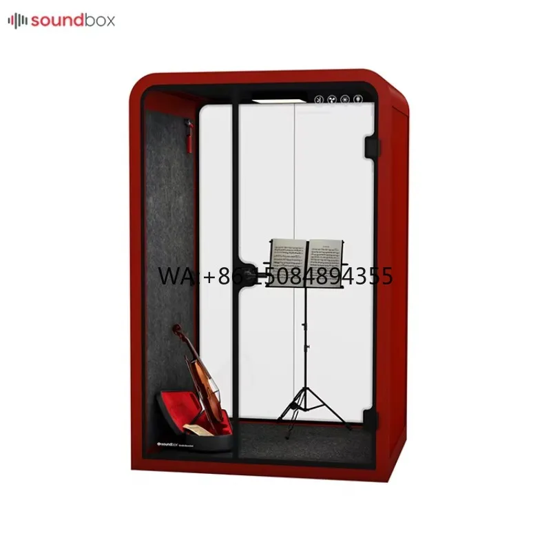 Sound Recording Practice Acoustic Soundproof Booth Musical Pod
