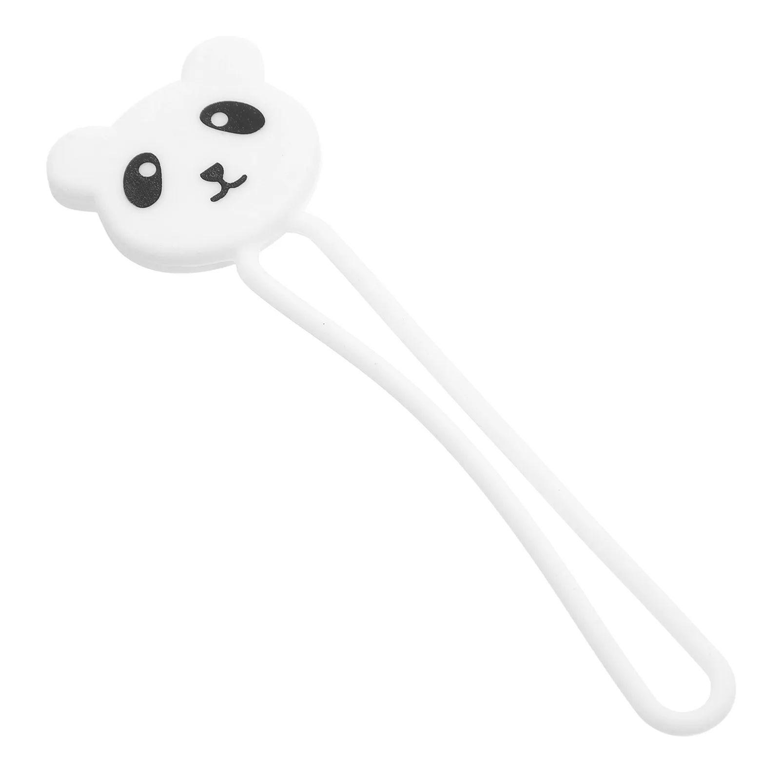 Cartoon Animal Shaped Mini Silicone Cable Organizer Wire Winder Protector for Earphones Headphones Cords Desktop Clean Up