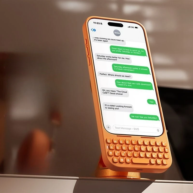 Mobile phone keyboard is suitable for IPhone16/17ProMAX protective case