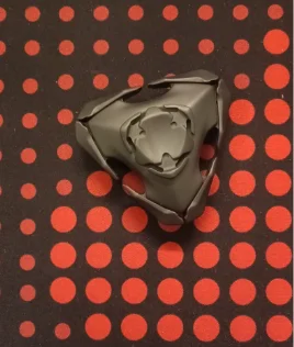 

Used EDC X Studio Monster Blade Armor Opening Gyro Zirconium Material EDC Metal Decompression Toy