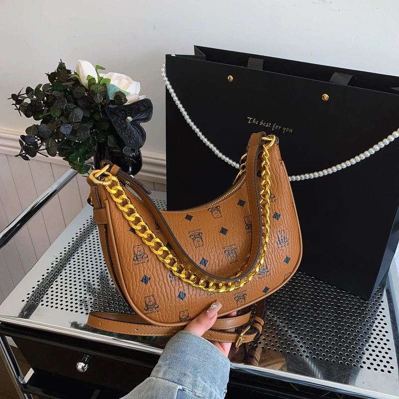 

Модная женская сумка через плечо, дизайнерская кожаная сумка через плечо, женская элегантная сумка-тоут для ежедневного использования