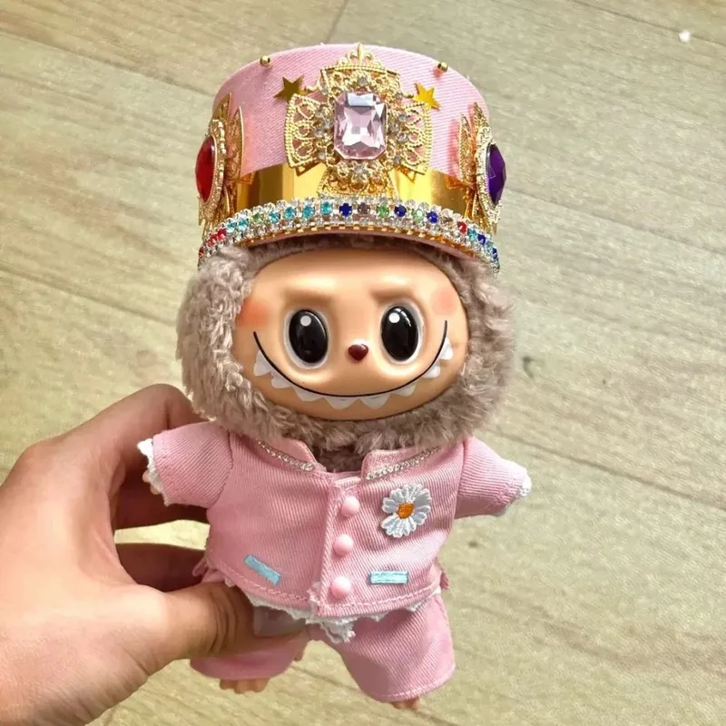 

Only Clothes 15-17cm Idol Gd Same Style Baby Clothes Pink Crown Set Baby Clothes Cotton Doll Universal Doll Fashion Clothes