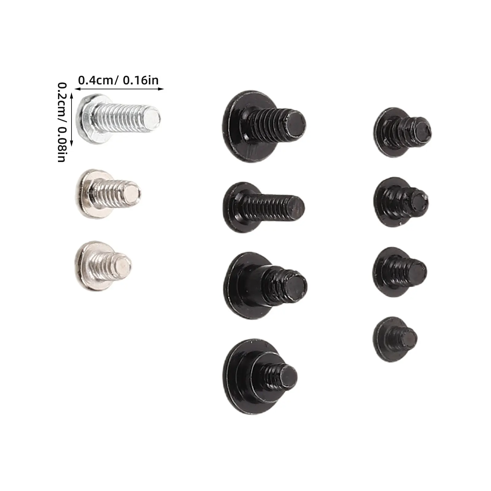 50Pcs Gaming Console Screw Set Console Disassembly Screws Replacement Kit for Switch OLED Repair Maintenance Host Screw