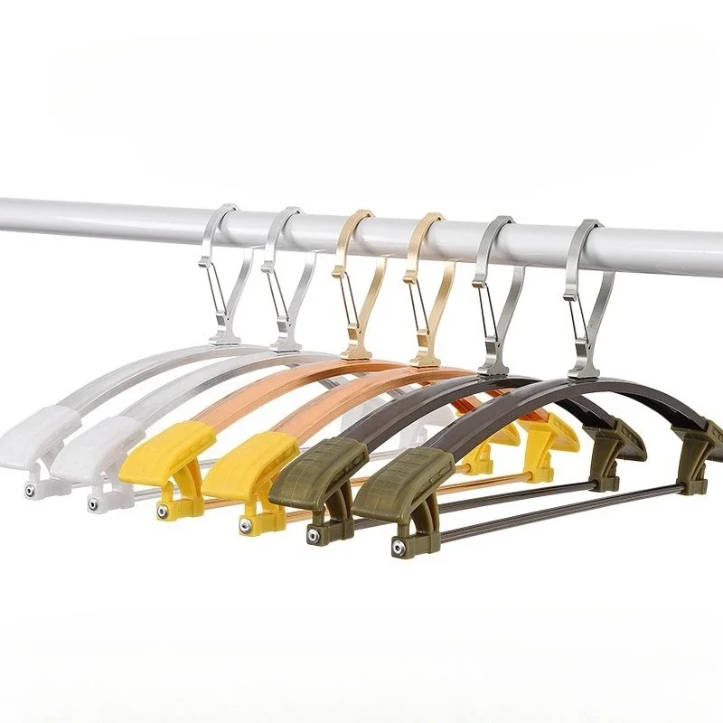 3.6CM Wide-Shoulder Windproof Clothes Hanger No Trace Non-Slip Hangers for Sweaters Suits Heavy-duty Durable Clothing Organizer