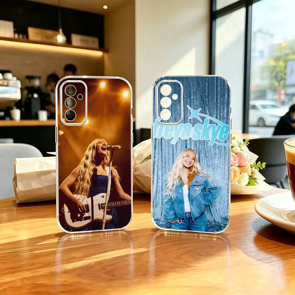 Pop Singer F-freya skye  Painted Transparent soft Phone Case For Samsung A71, A70, A52, A51, A40, A30, A20