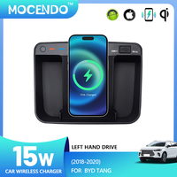Car Wireless Charging QI Phone Charger Fast Charger Charging Panel Pad For BYD Tang 2018-2020 car charger adapter