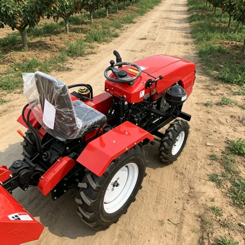 

Customized High‑Power Four‑Wheel 4WD Tractor, Agricultural Rotary Plowing Machine, Wheeled Plowing Machine