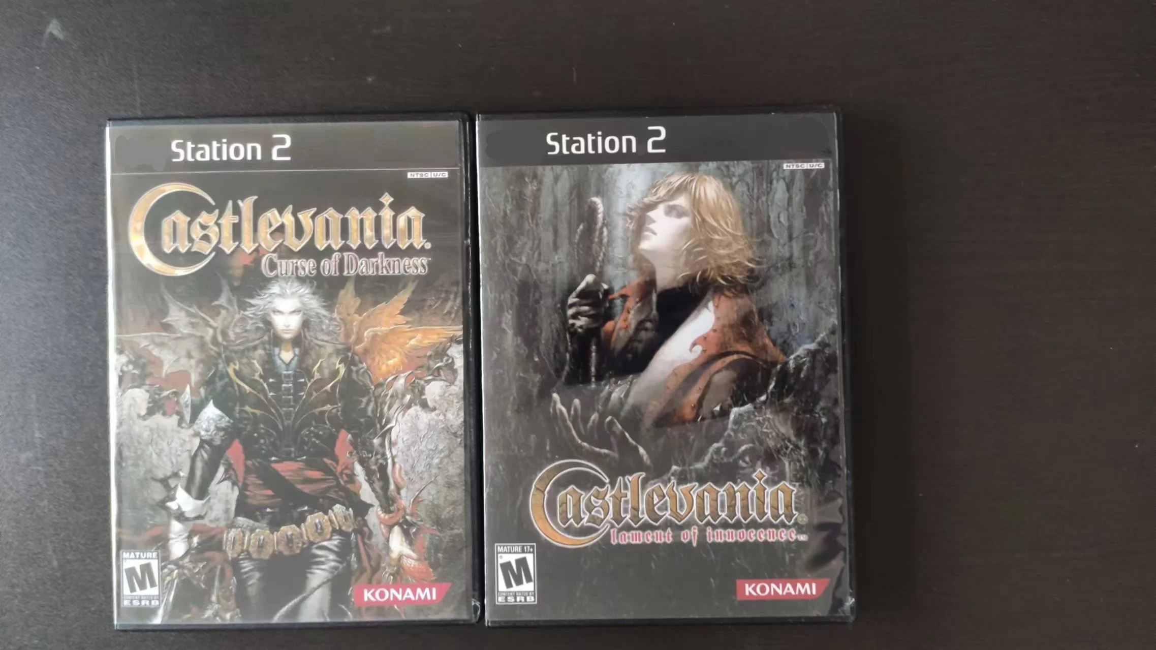 

PS2 castlevania With Manual Copy Disc Game Unlock Console Station 2 Retro Optical Driver Video Game Machine parts