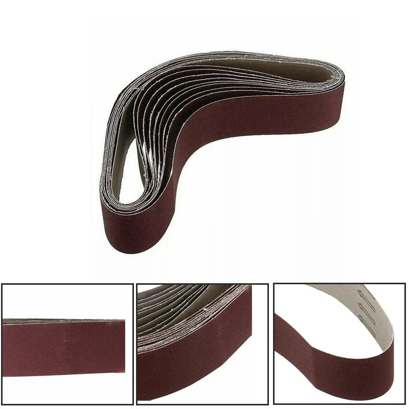 10Pack 686X50mm Sanding Belts Aluminium Oxide Sander Sanding Belts