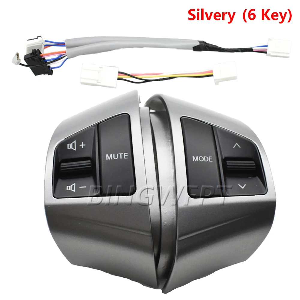 For Hyundai Elantra HD 2008 2009 2010 2011 Multifunction Steering Wheel Remote Control Button 96700-2H500 96700-2H510