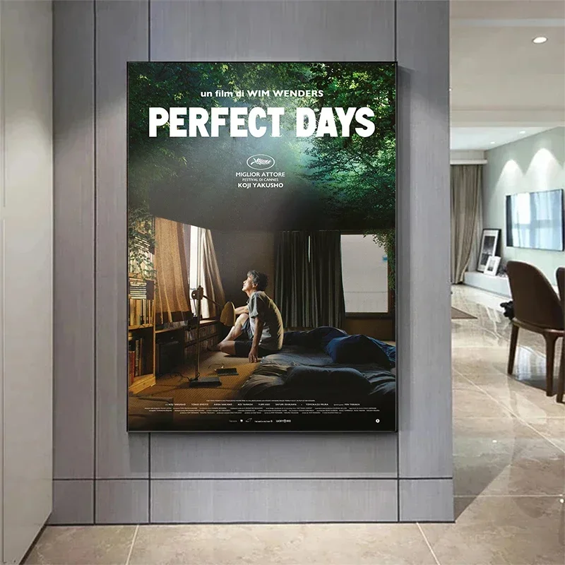 الأيام المثالية الكلاسيكية الفيلم الملصقات والمطبوعات قماش الطباعة جدار صورة فنية لغرفة المعيشة ديكور المنزل الهدايا #3