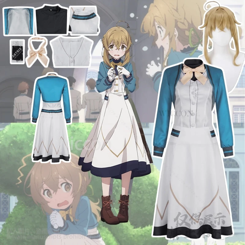 

Monica Evaret Косплей Тихая Ведьма Аниме Школьная Форма Платье Британский Стиль Элегантность Лолита Волшебные Длинные Юбки Хэллоуин Cos