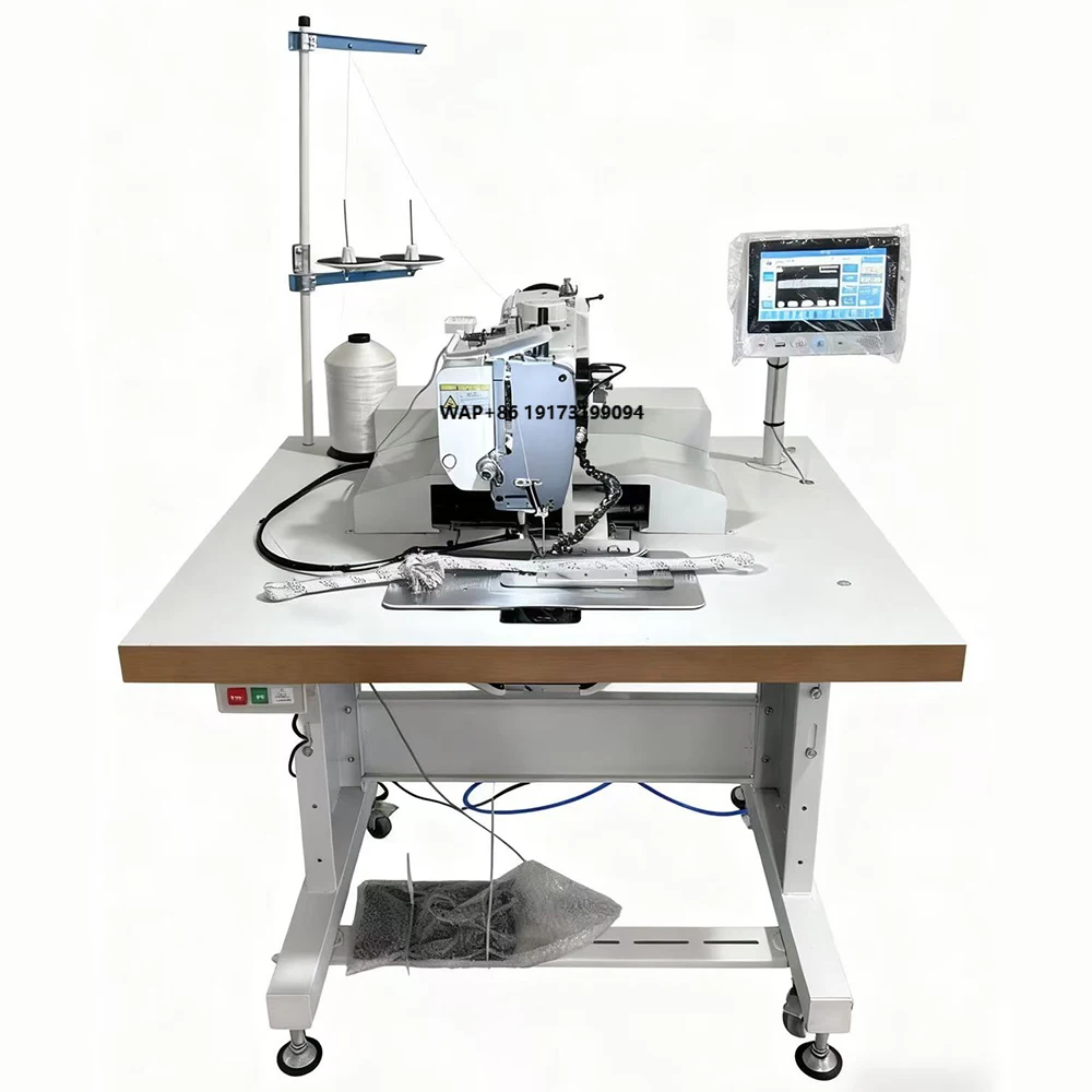 New Automatic Programmable Single Flat-Bed Sewing Machine Motor Gear Industrial Use High-Speed Computerized Operation