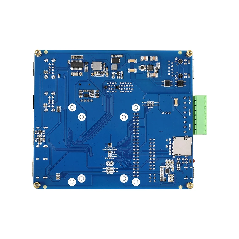 Modulo di calcolo Raspberry Pi 4 Scheda IO con funzione PoE Tipo B Alimentatore ventola con custodia in metallo opzionale per tutte le varianti di CM4