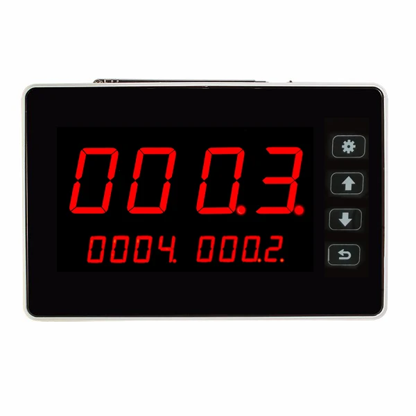 Restaurant Pager Hookah Wireless Waiter System 10pcs Call Button + 1 Number Display Receiver