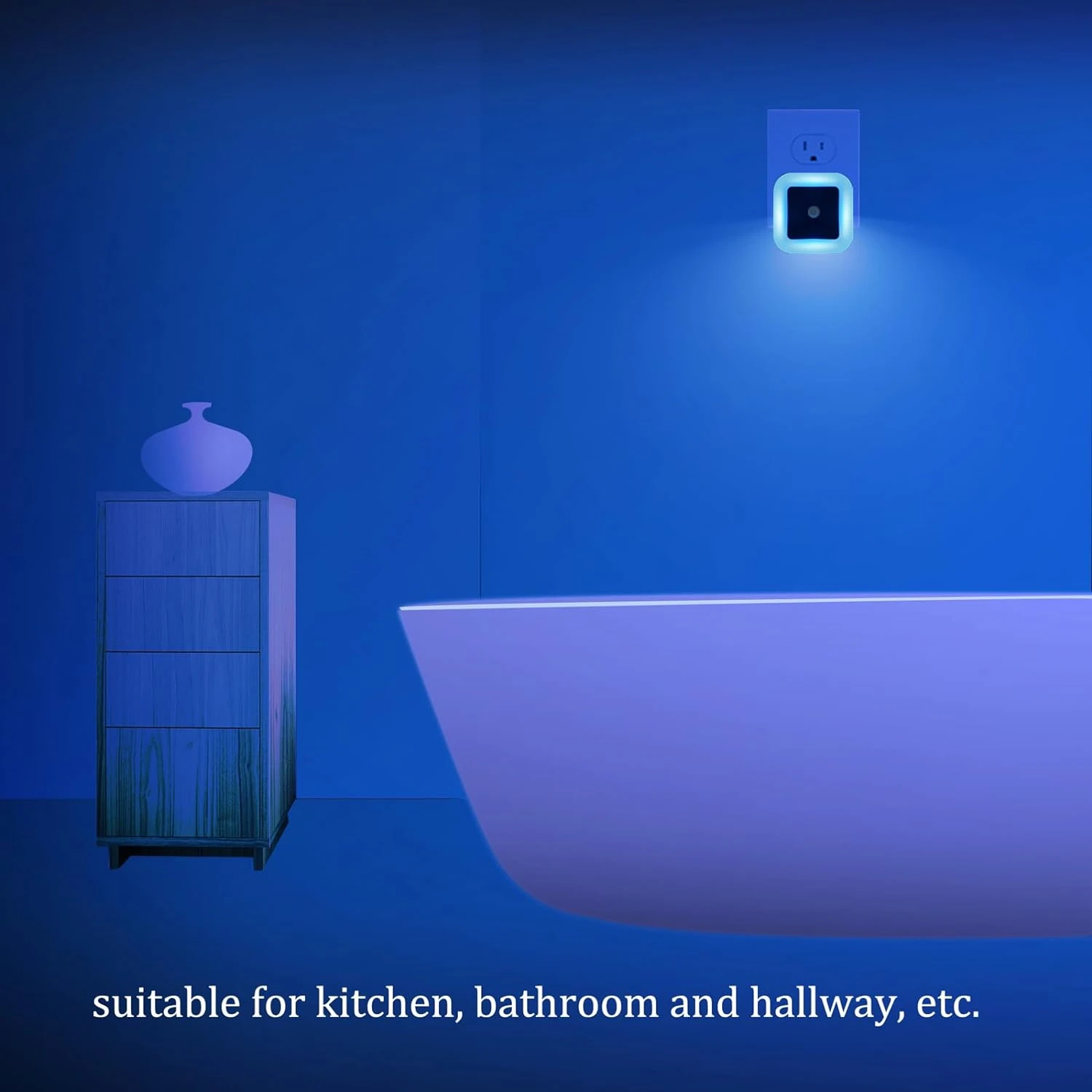 Enhance your home decor with these exquisite, contemporary LED wall sconces. Elevate the atmosphere in your living space with th image 3