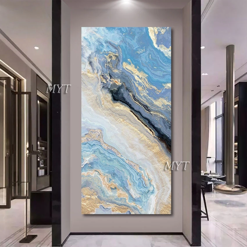 

Latest Arrival Unframed Abstract Oil Paintings on Canvas, Idea Wall Pictures, Chinese Modern Art and Craft, Wine Bar Decorative