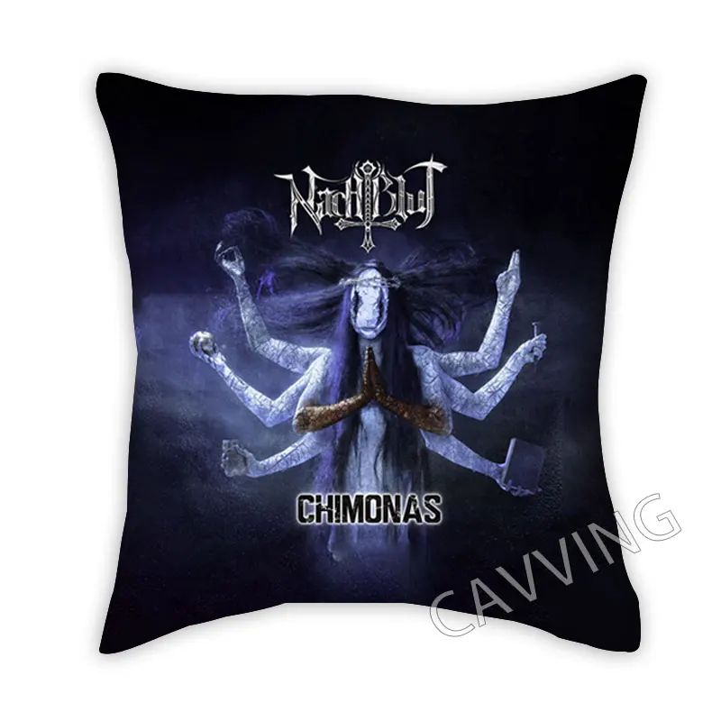 

NACHTBLUT Rock 3D Printed Polyester Decorative Pillowcases Throw Pillow Cover Square Zipper Cases Fans Gifts Home Decor