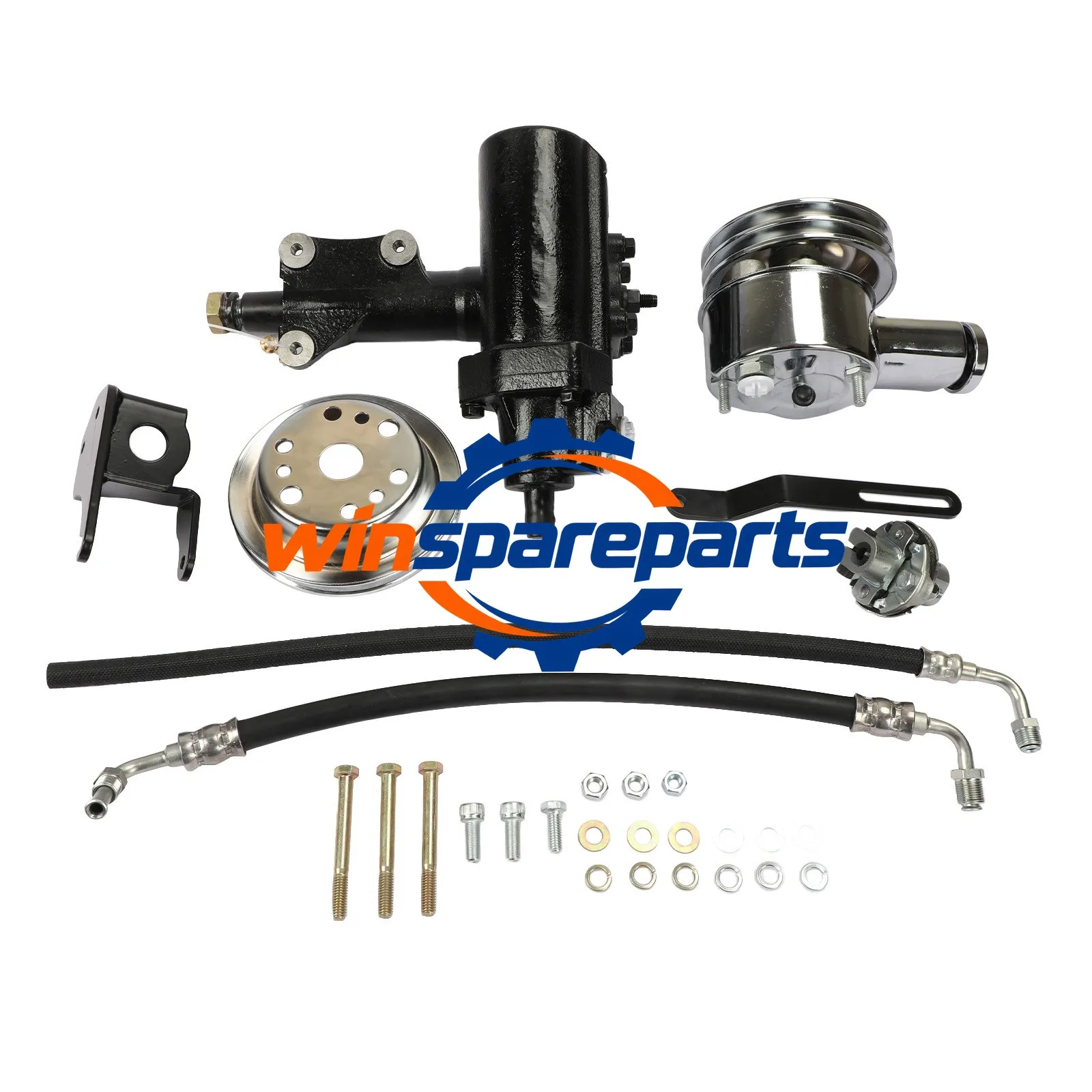 Power Steering Gear Box Conversion Front Mount For Chevy Two-Ten Series 1955-57