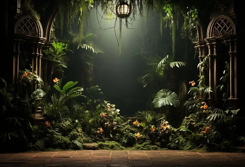 أوراق طبيعية خلفية الكروم ، النباتات الخضراء ، زهور الربيع ، غابة الغابة ، الاستوائية ، صورة الكبار ، استحمام الطفل ، حفلة عيد ميلاد