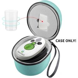 Mini Steam Iron Travel Case, Universal Heat-Resistant Storage Bag for Portable Iron & Accessories, Compact Organizer（CASE ONLY)