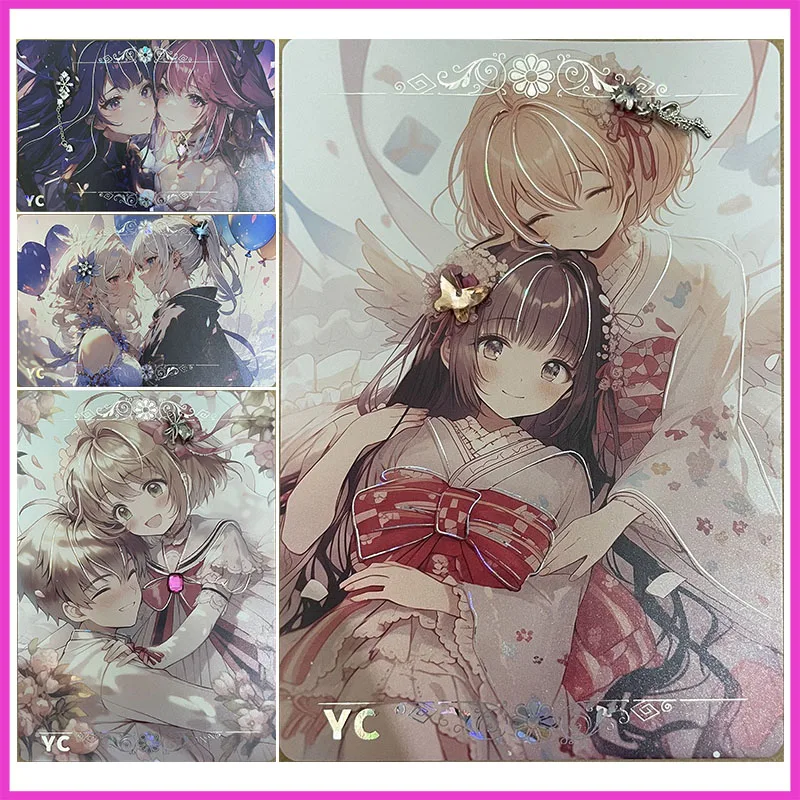 

Anime Goddess Story Rare Collectible Card Raiden Shogun Yae Miko Kinomoto Sakura Lumine Kamisato Ayaka Toy for boy Birthday Gift