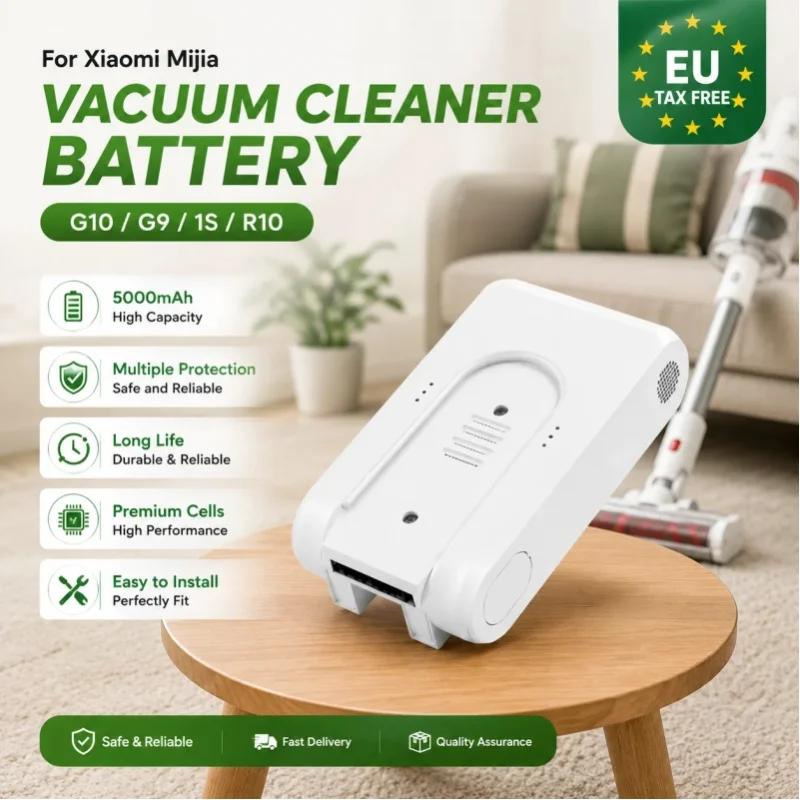 25,2V Akku für Xiaomi Mijia Dreame G9 Plus G10 Plus Kabelloser Staubsauger Akku für Dreame R10 Pro T10 T20 Pro V12S V16S