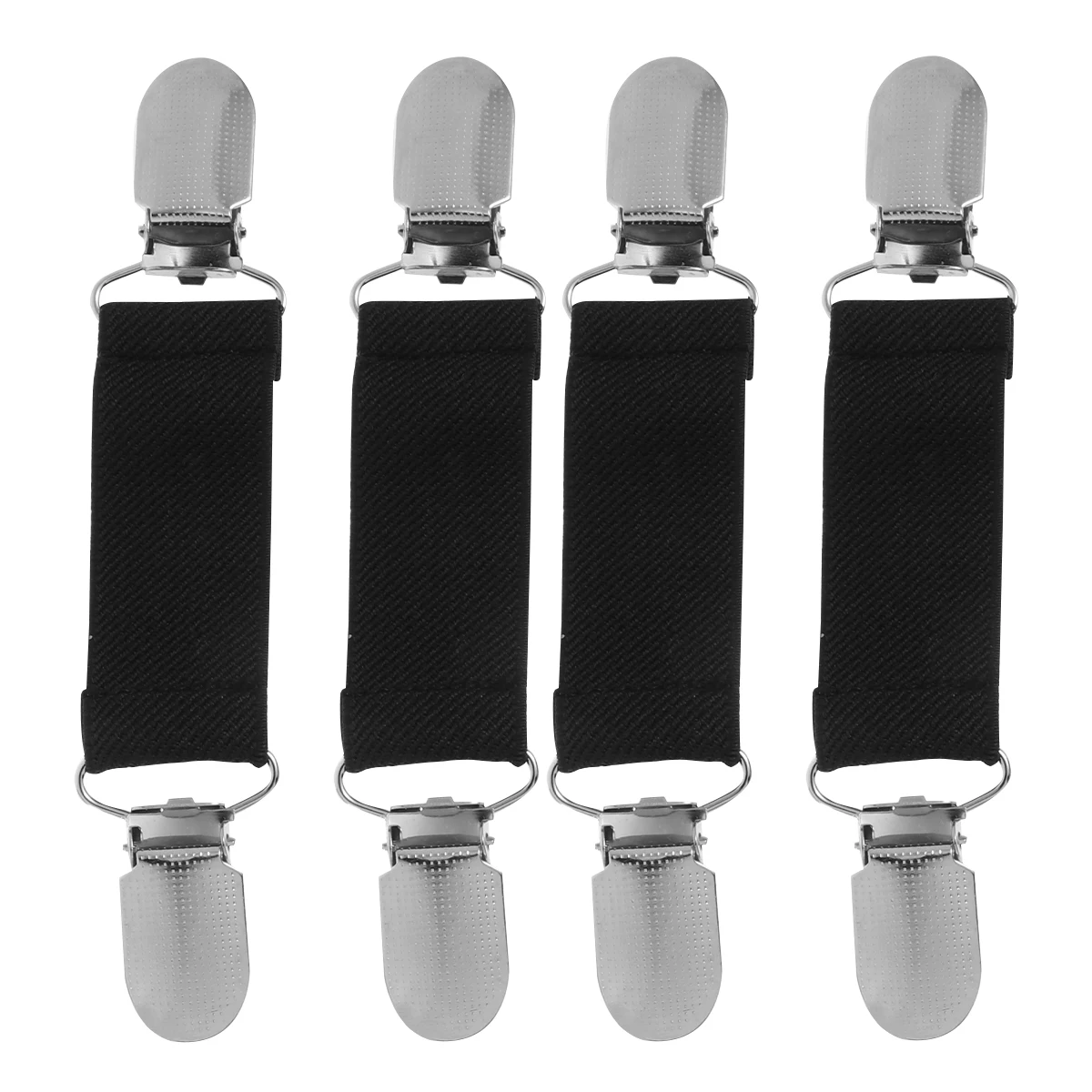 

6 Pairs Anti Slip Fixed Buckle Sofa Non Slip Fastener Cushion Gripper Sheet Rack Black Bed Sheet Clips Furniture Upholstery