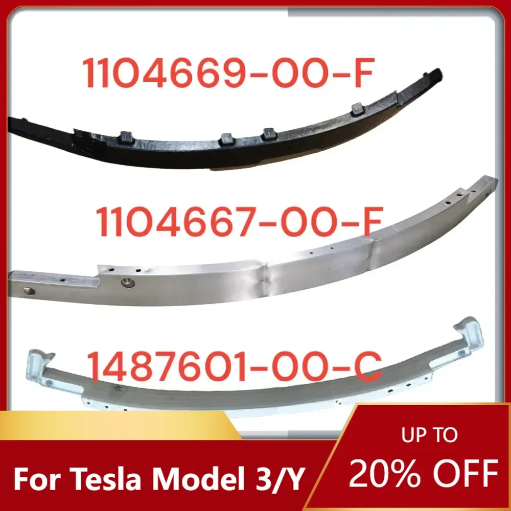 

Suitable For Tesla Model 3 Front Bumper Foam Protective Foam 1104669 Crash Reinforcement Bar 1104667 Model Y Impact Support Bar