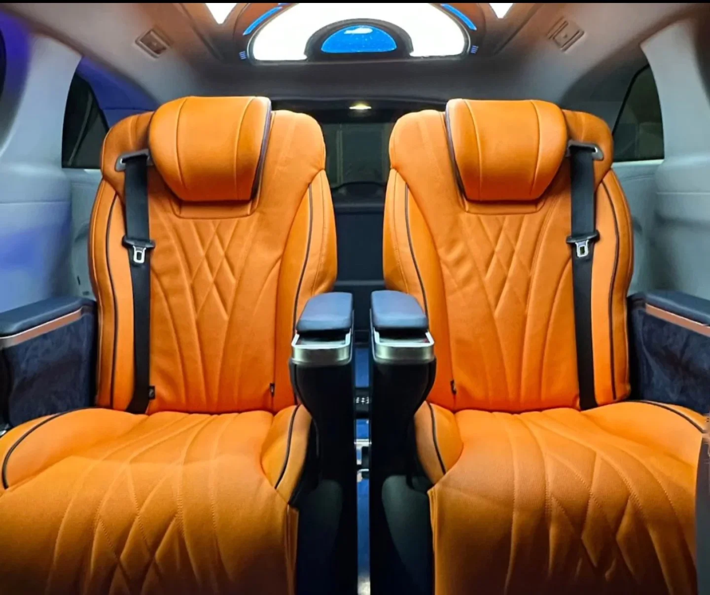Customized car seats upgraded to aviation seats VIP truck electrically adjustable luxury seats W447 sprint, Metris