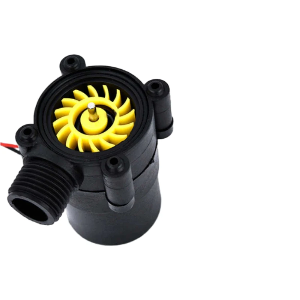Micro DC Hydro Generator DC0-18V 3.5W Water Flow Generator Turbine Generator Hydroelectric Tap Hydraulic DIY Generator