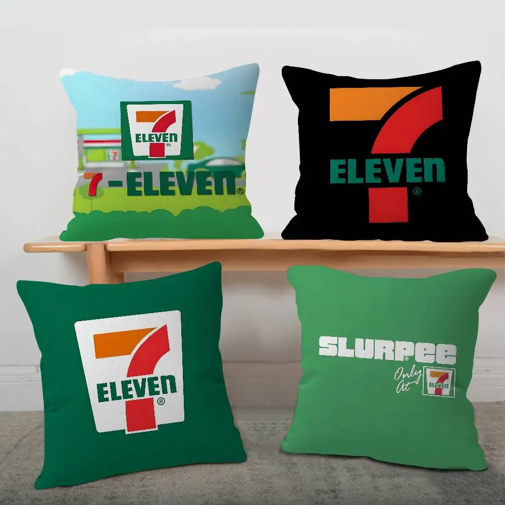 

7-E-ELEVEN-S Pillow Gift Home Office Decoration Bedroom Sofa Car Cushion Cover case 45x45