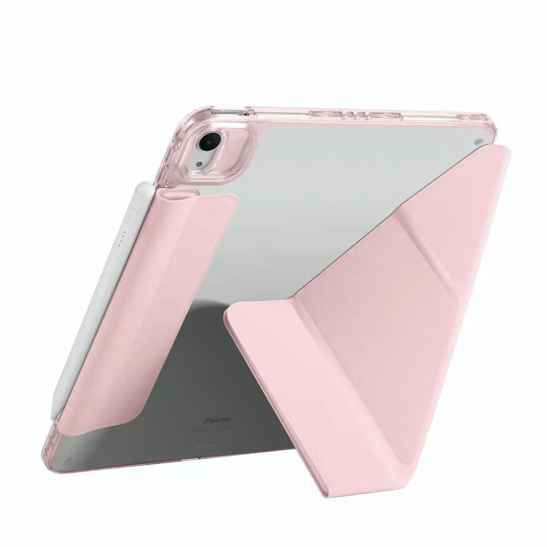 For Y-Folding Case for iPad 10th 9th 8th 7th Gen 10.2 Air 5 Air4 10.9 Air Pro 11 2018 funda Premium Transparent Acrylic cover