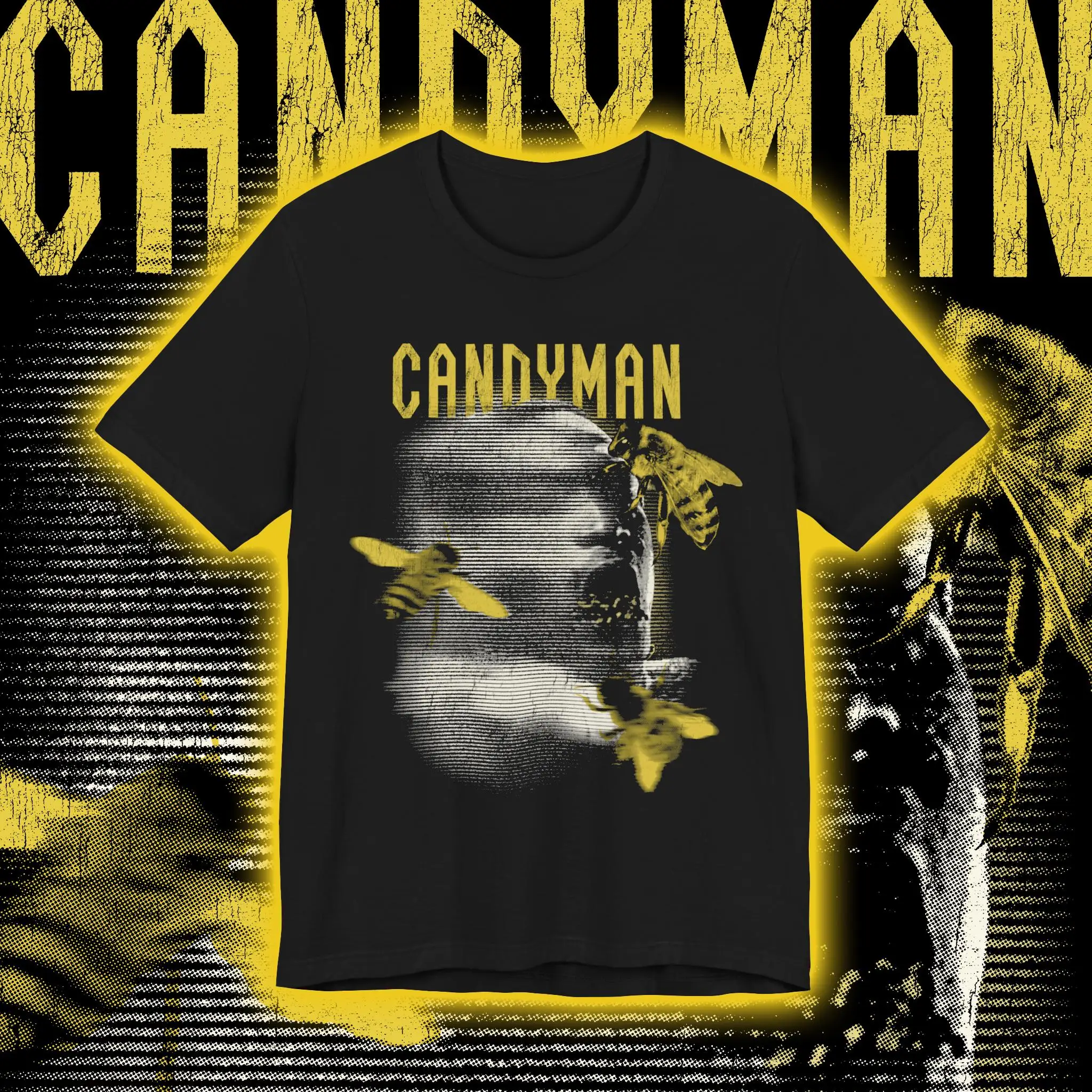 

The Perfect Choice for Candy Man Horror Movie T-shirt Parties, A Gift for Movie Lovers for Both Men and Women
