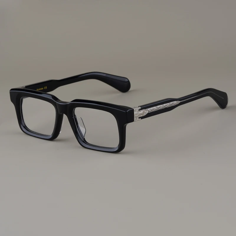 JMM Glasses Frames For Men Women Style Handmade High Quality Acetate Square Designer Eyeglasses Can customize lenses