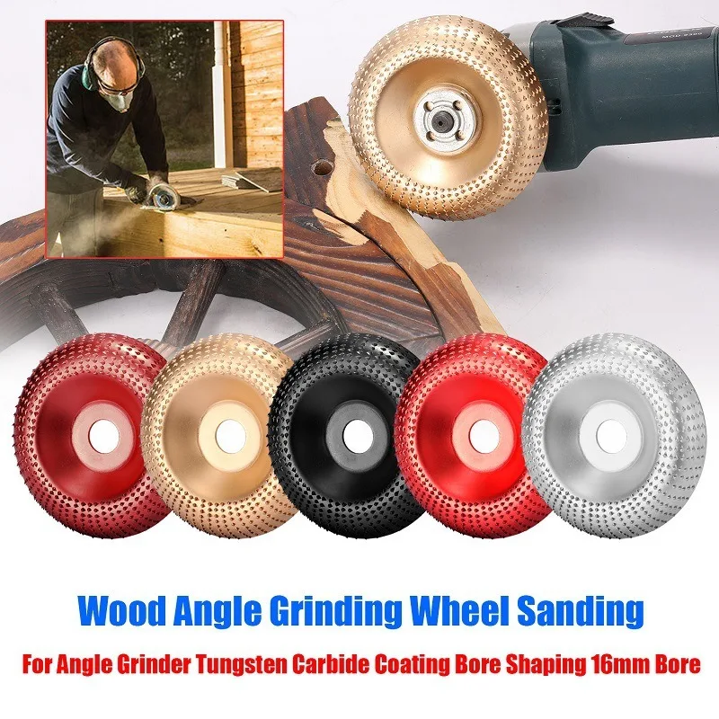 Angle Grinder Sanding Disc Polishing Wheel Woodworking Shaping Burr Disc