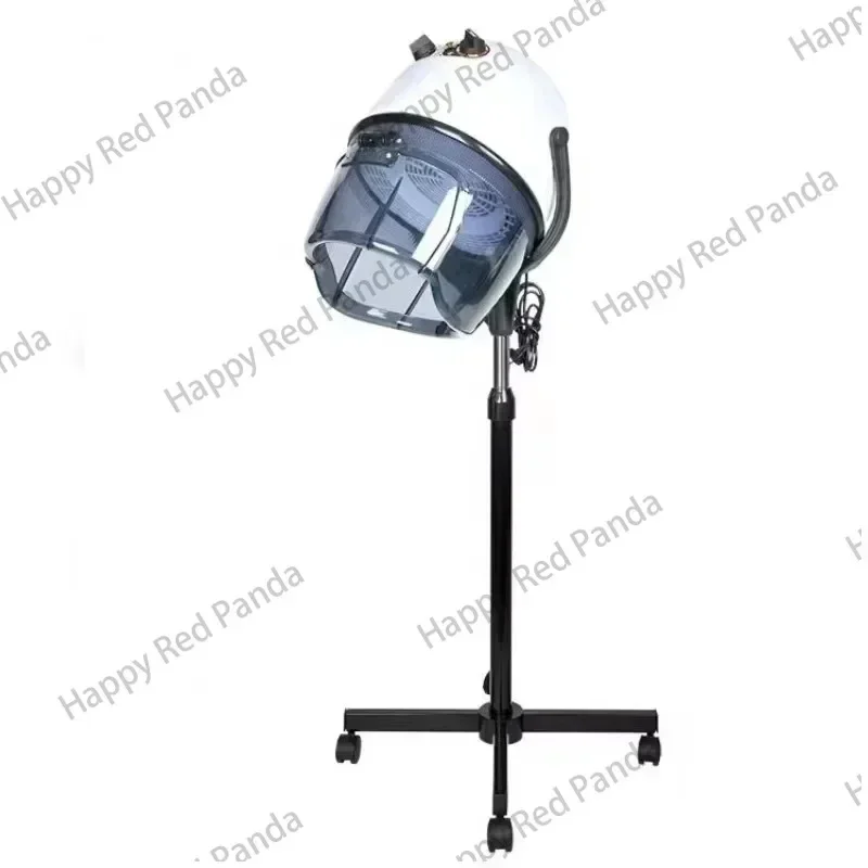 Stand Up Hair Dryer Adjustable Floor Hooded Bonnet Hair Dryers with Rolling Wheels Professional Salon Equipment Hair Drying