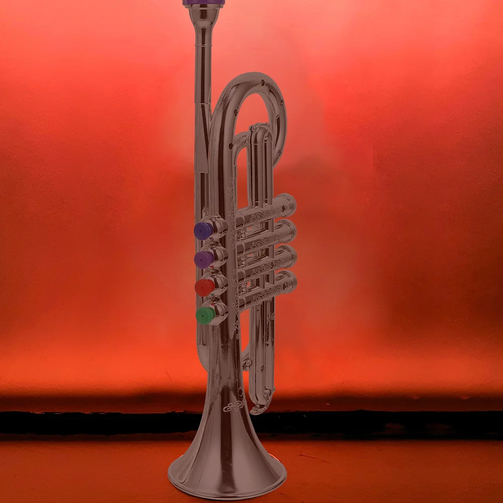 Trompette pour enfants à quatre notes, Instrument de musique pour tout-petits, jeu éducatif créatif, activité musicale amusante