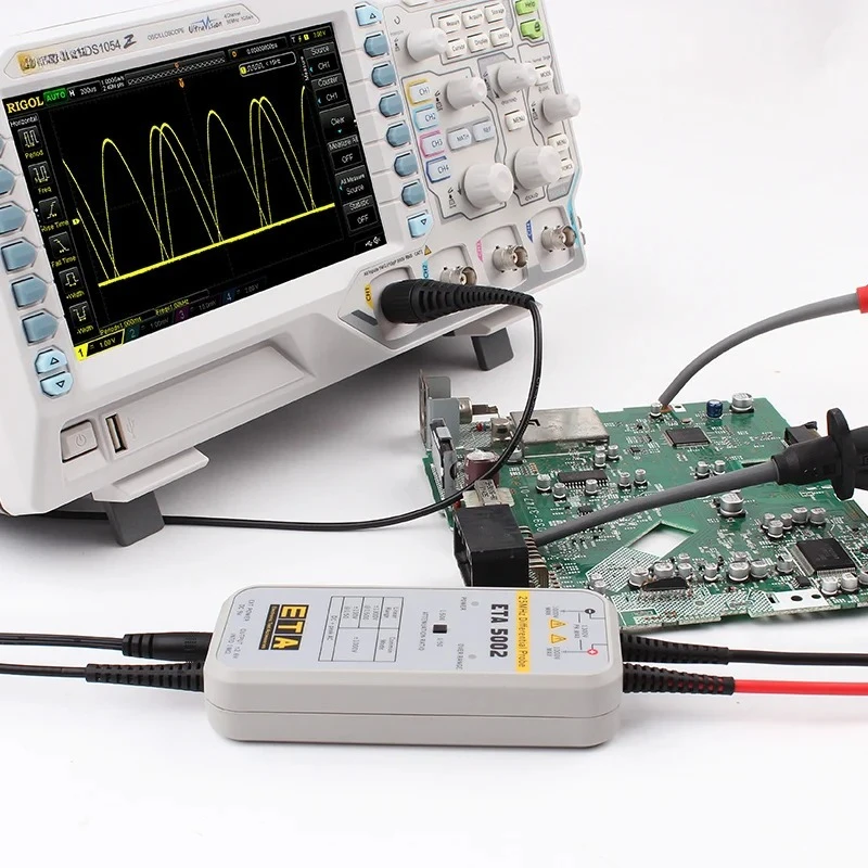 

ETA5010 100MHz 1300V Isolation Probe Voltage Differential Oscilloscope Probes