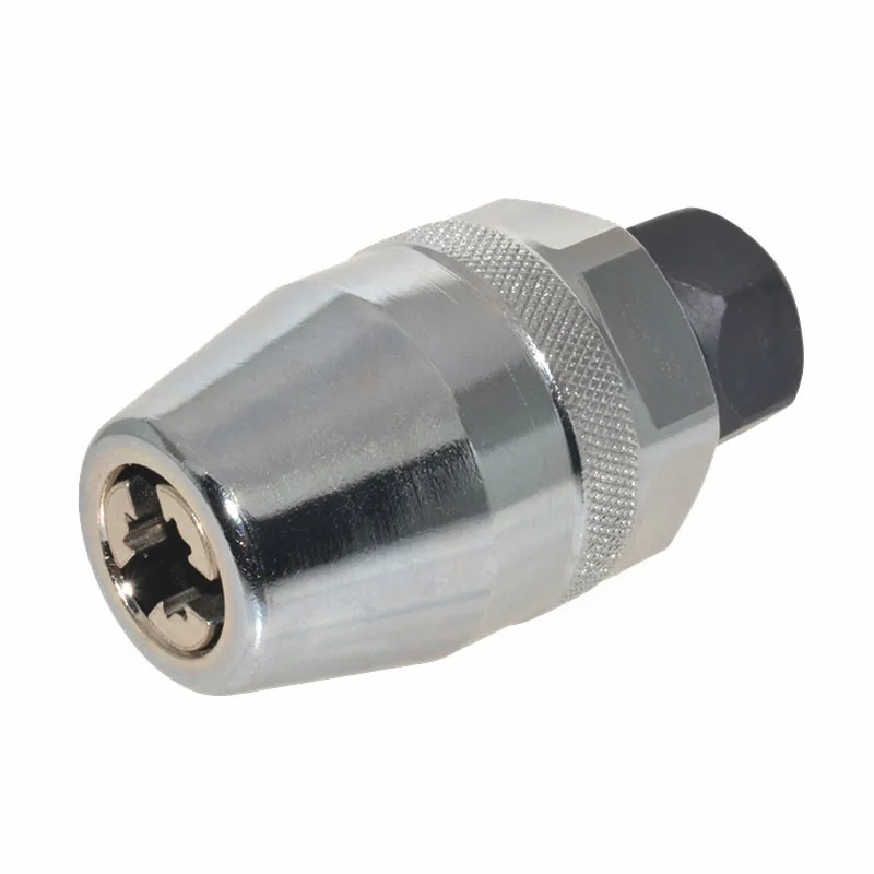 

3/8in Drive Stud Extractor Steel Alloy Universal Broken Bolt Remover for 1/4in‑1/2in Rounded Studs