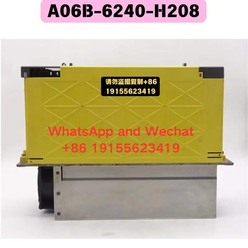 Used OEM disassembled parts A06B-6240-H208 Driver Functional test OK Quick delivery